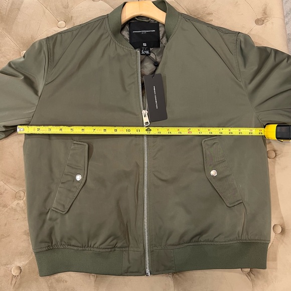 French Connection Behati Satin Bomber Jacket - Picture 8 of 9